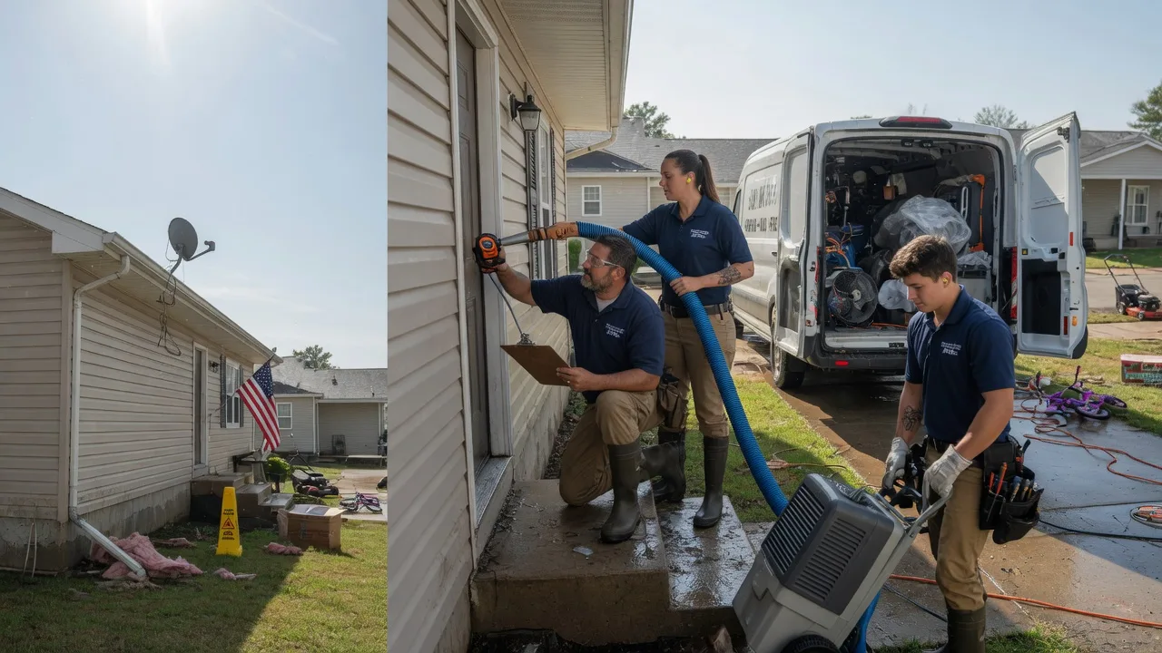 Ceiling Water Damage Restoration in Steedman, MO near me